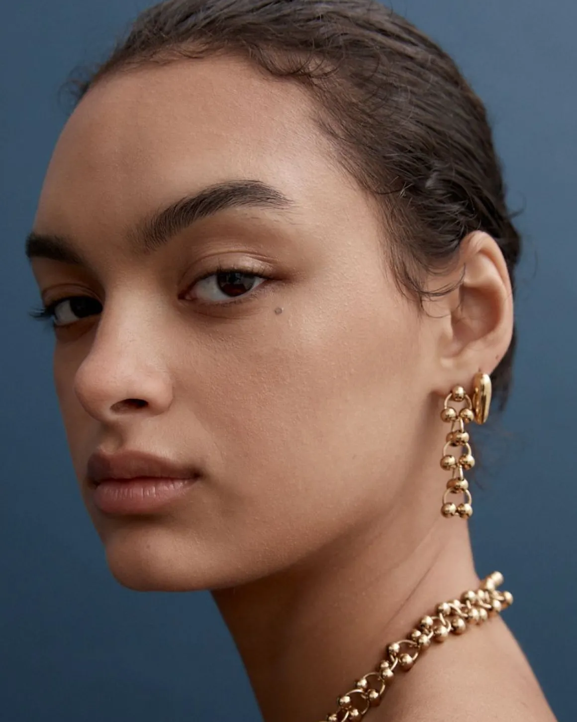 Amanda Earrings in Gold