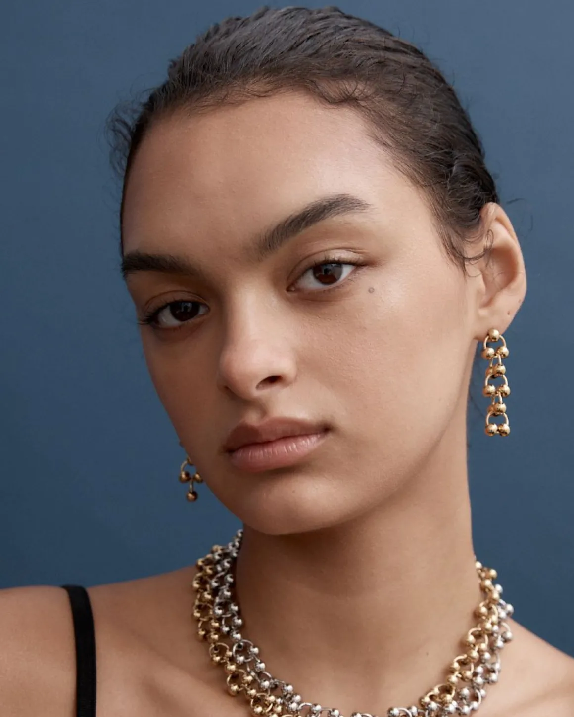 Amanda Earrings in Gold