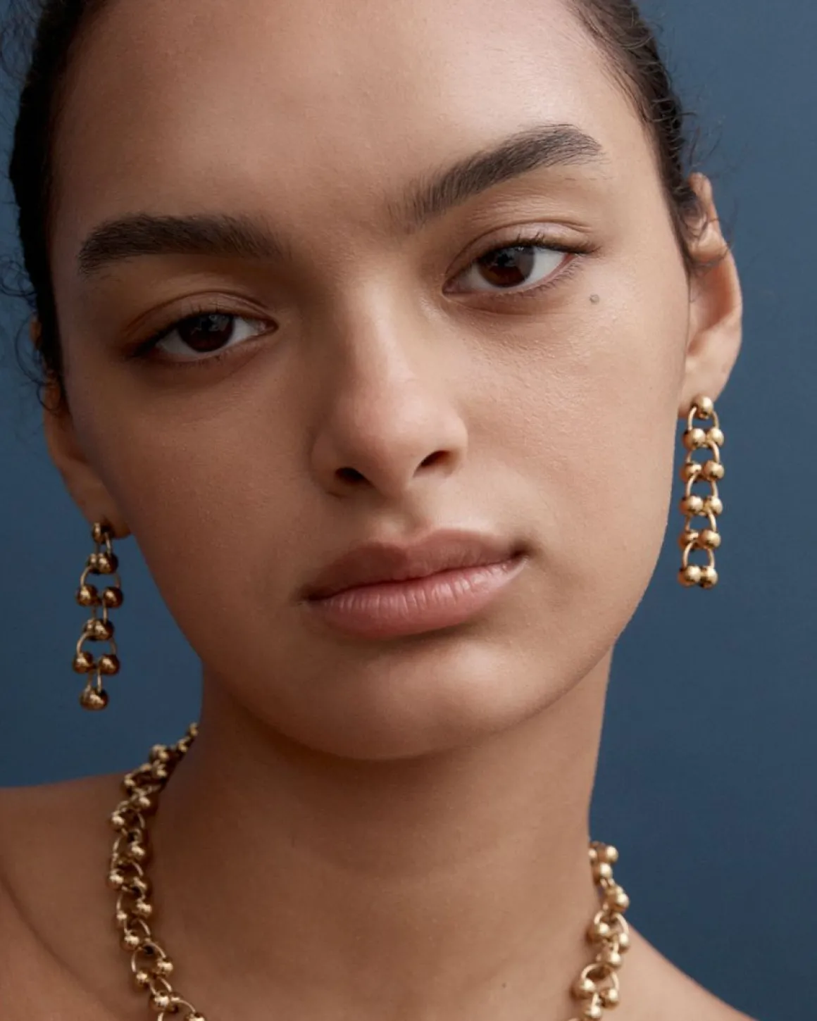 Amanda Earrings in Gold