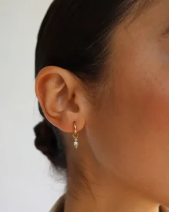 Amara Earrings in Gold/Crystal