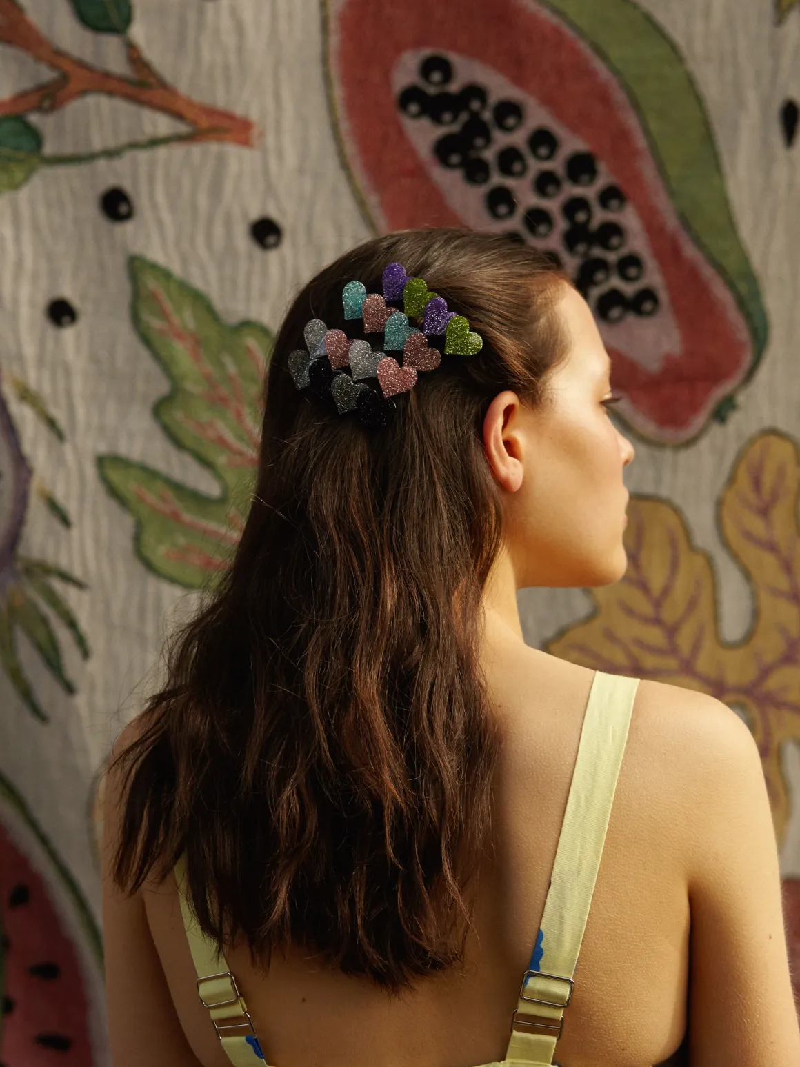 Bambi Clips Pink u0026 Black
