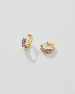 Birthstone Hoops February