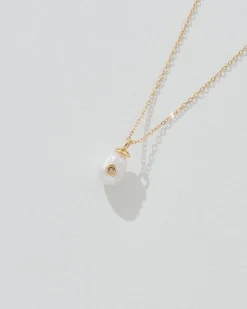 Birthstone Pearl Pendant November