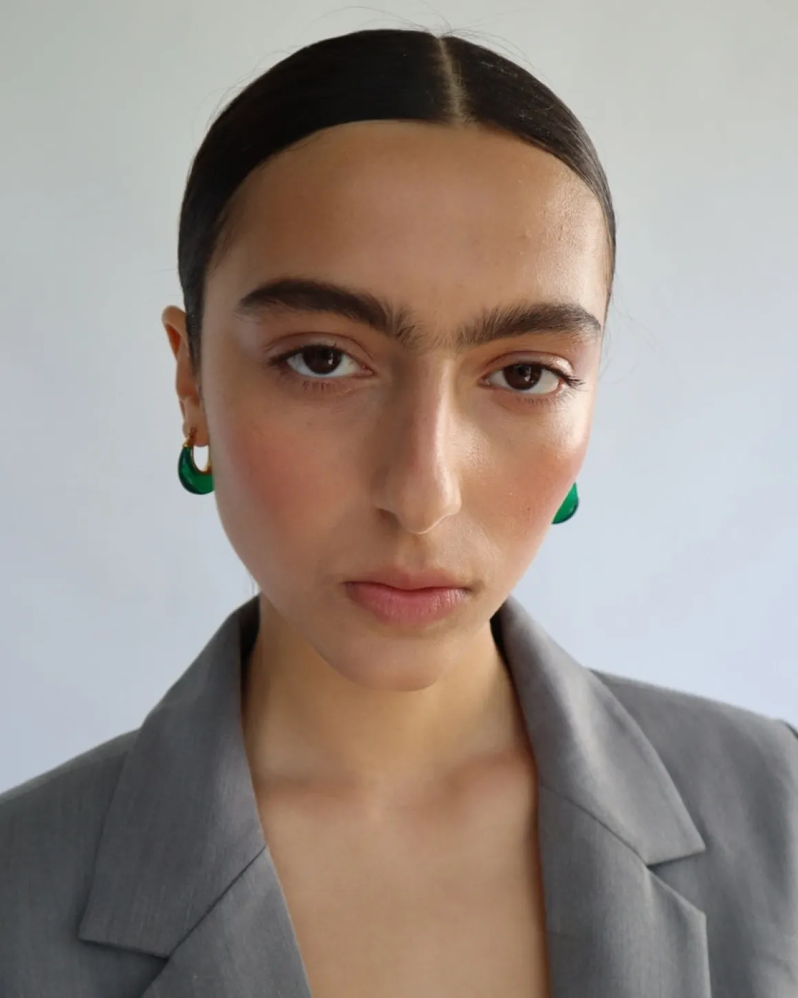 Carter Earrings Emerald