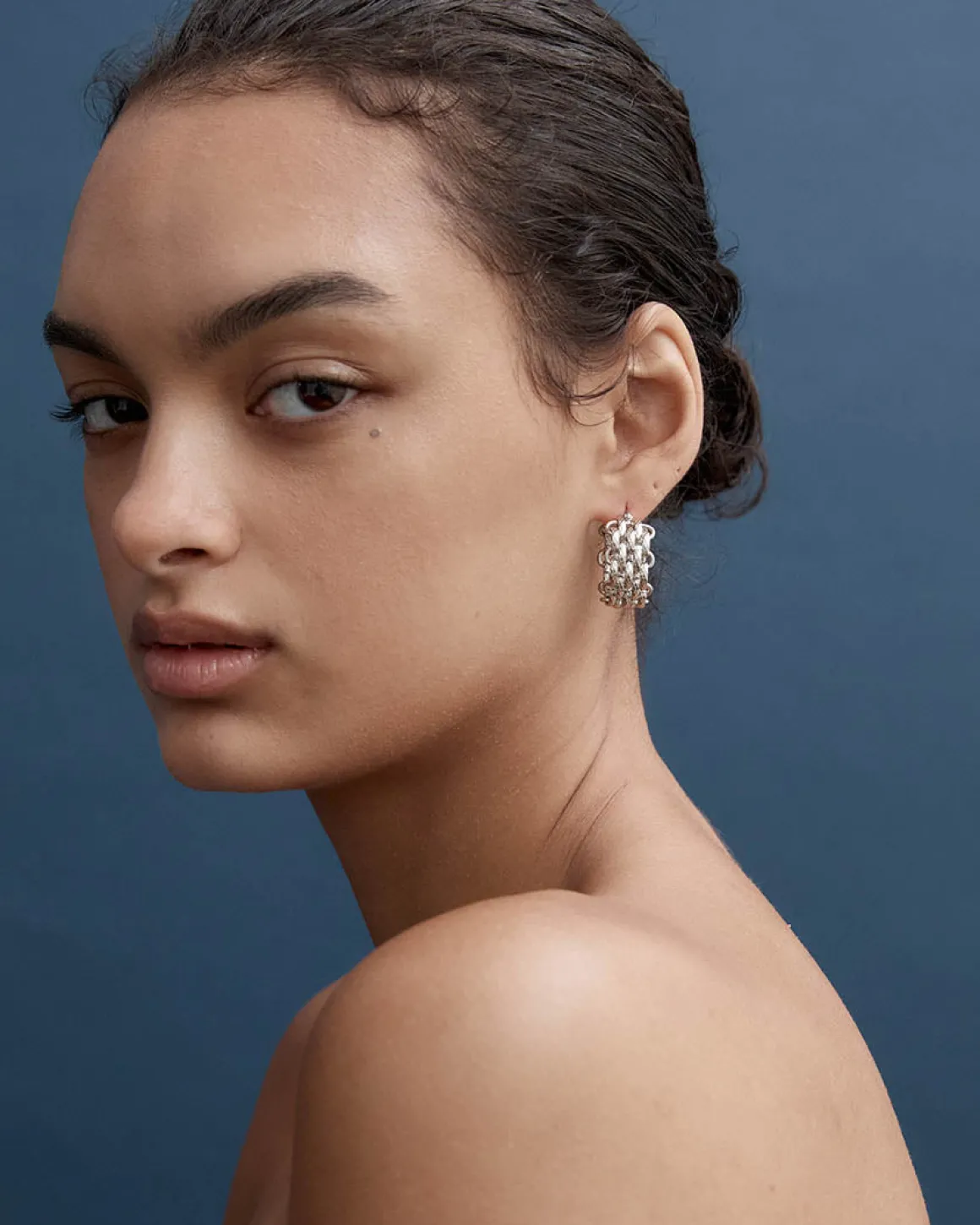 Danielle Earrings in Silver