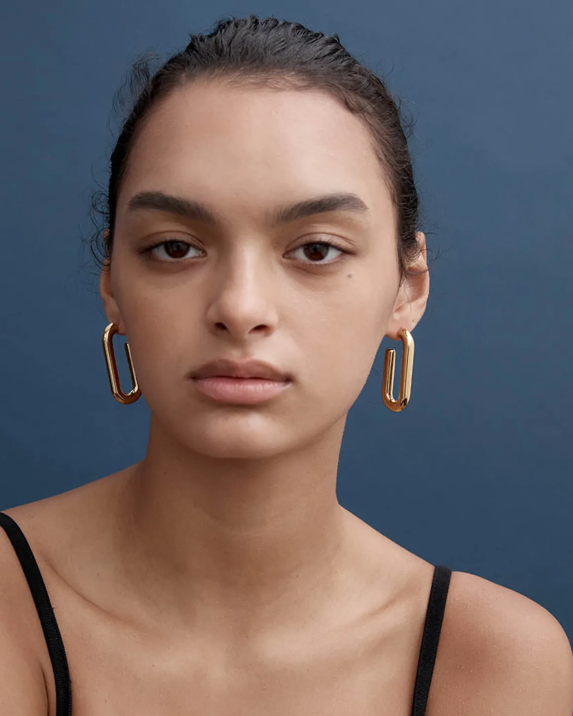 Diya Earrings in Gold