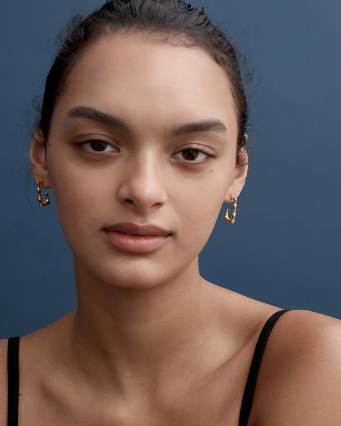 Fatima Earrings in Gold