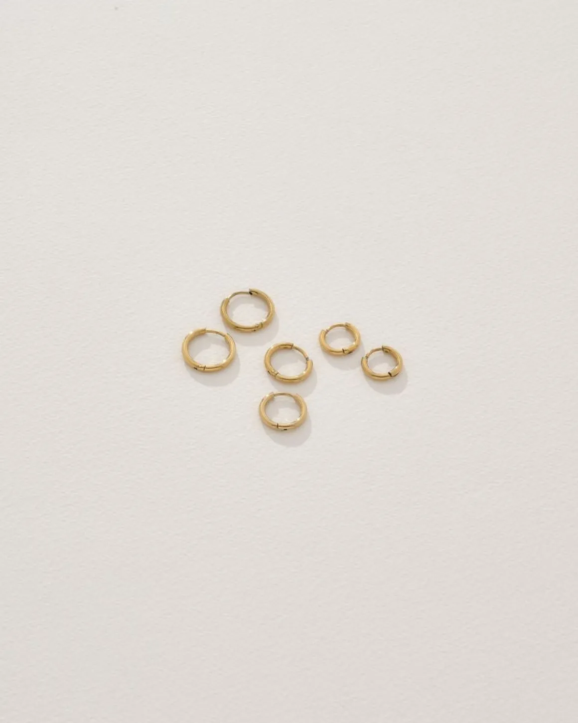 Gabriel Earring Set in Gold