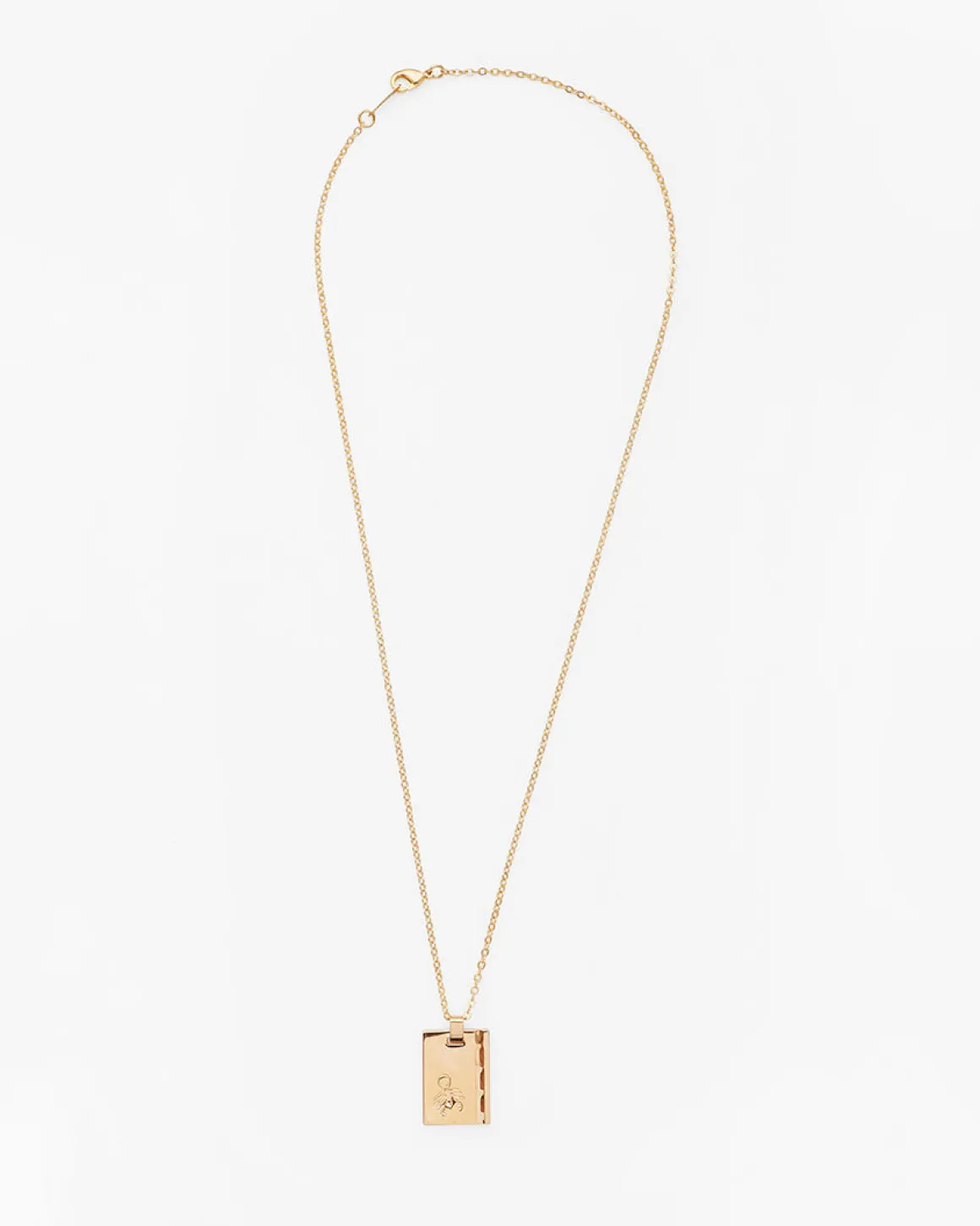 Gold Star Sign Necklace Scorpio