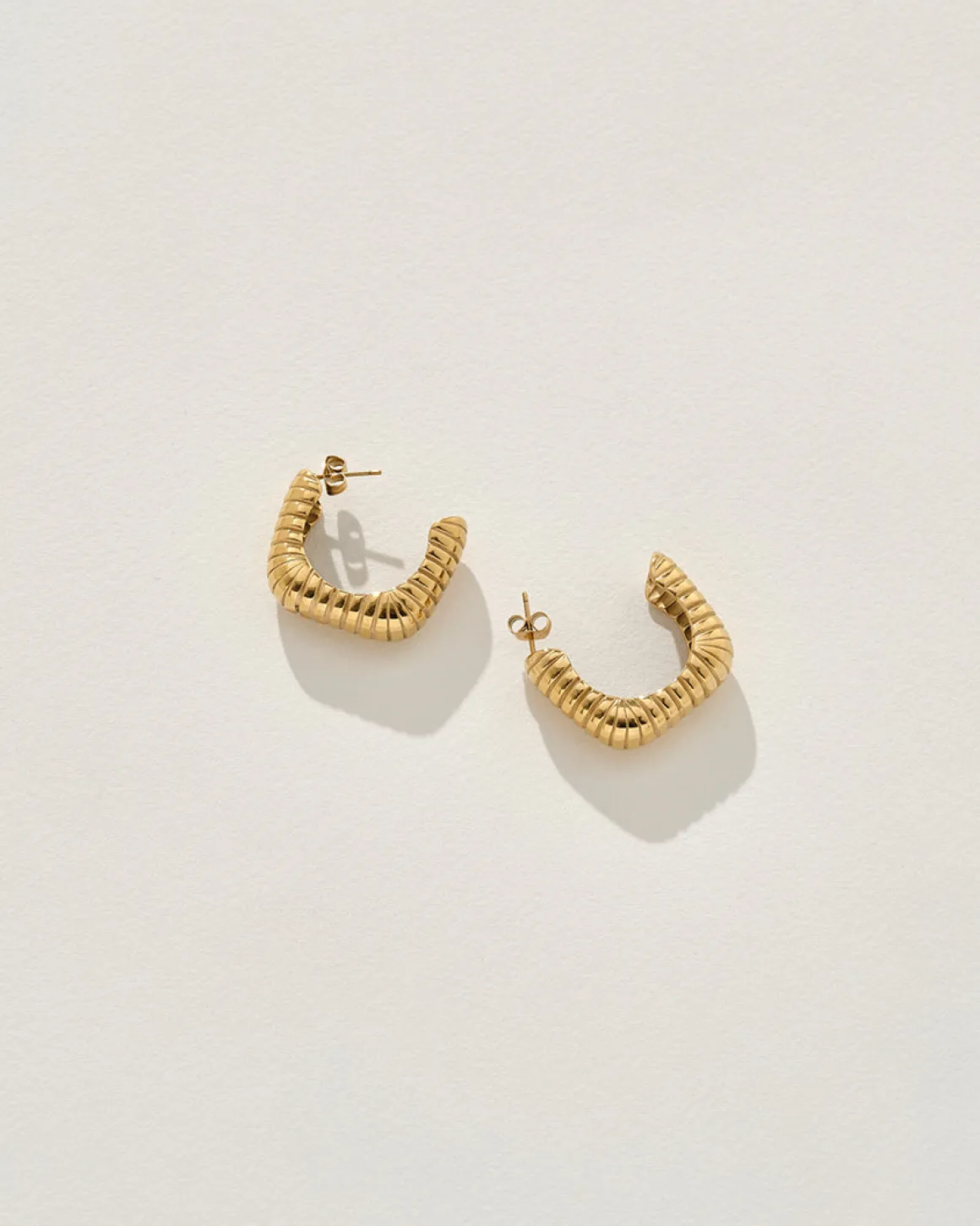 Gregory Earrings in Gold
