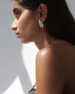Gwen Earrings in Silver