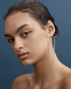 Kayla Earrings in Silver