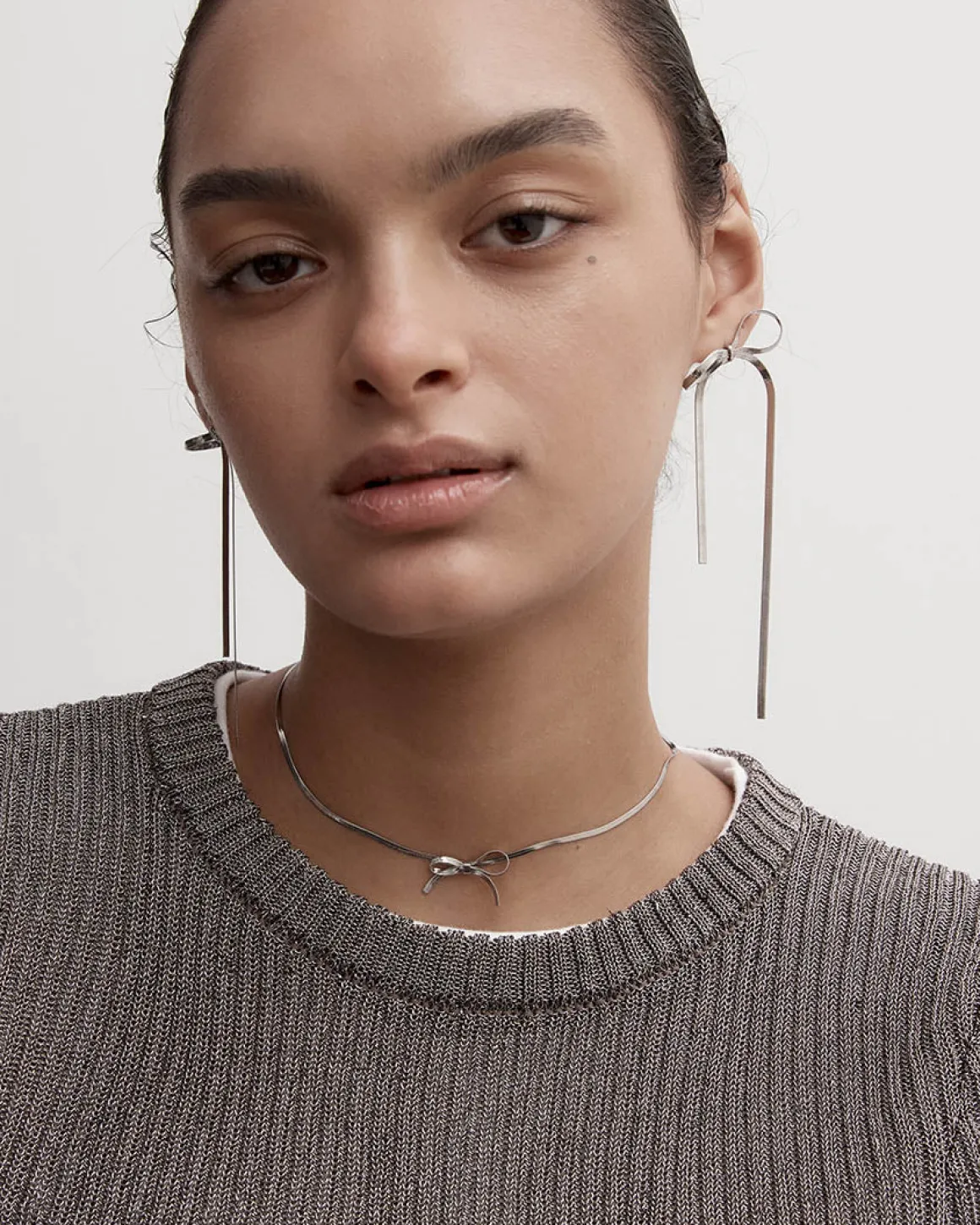 Kayla Earrings in Silver