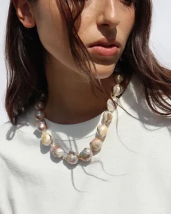 Keshi Strand Pearl Necklace