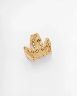 Lotus Clip in Champagne
