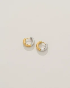 Maris Hoops in Gold u0026 Silver