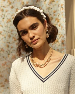Marta Headband Ivory