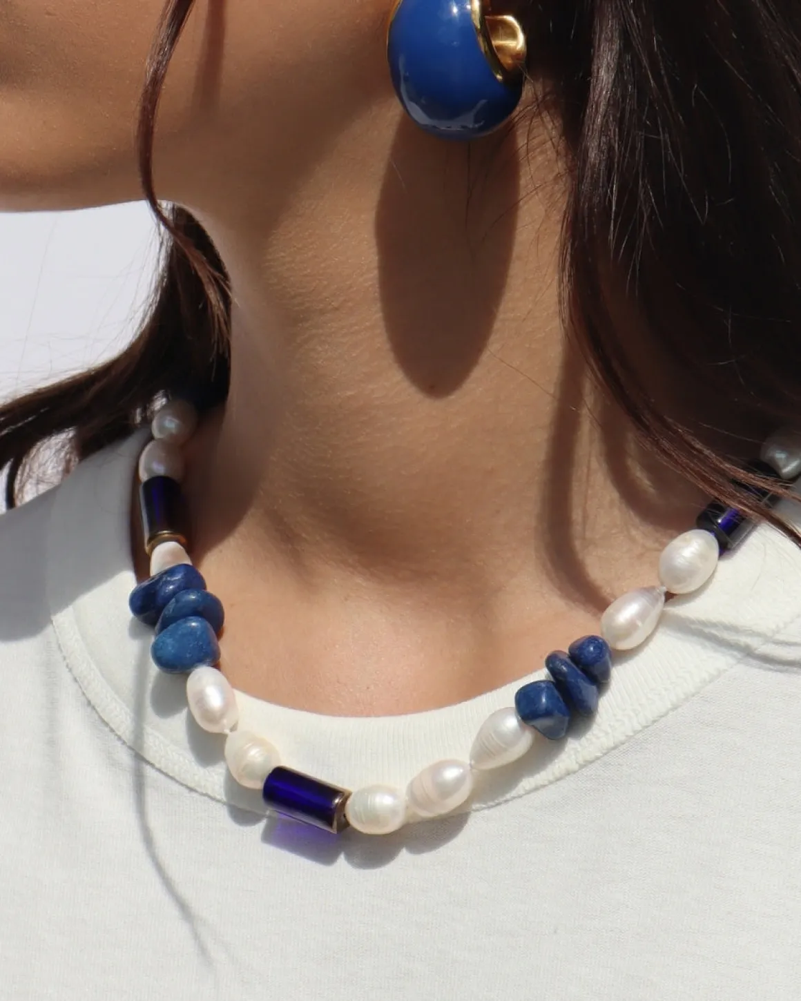 Mitzi Necklace in Pearl