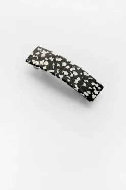 Mosaic Clip Black Marble