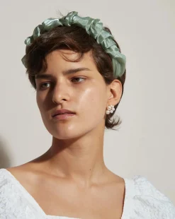 Organza Ruffled Headband