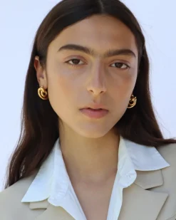 Rosalind Earrings in Gold