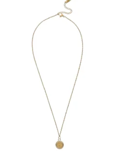 Sagittarius Zodiac Charm Necklace in Gold