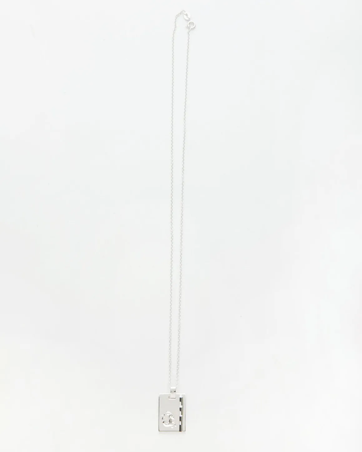 Silver Star Sign Necklace Capricorn