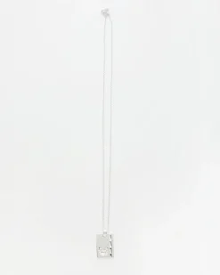 Silver Star Sign Necklace Cancer