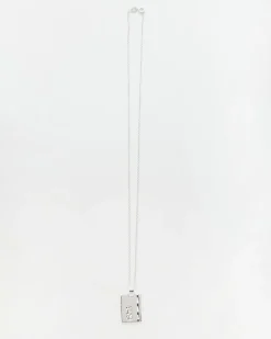 Silver Star Sign Necklace Gemini