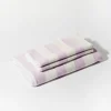 Towel Set Wide Stripe in Lilac